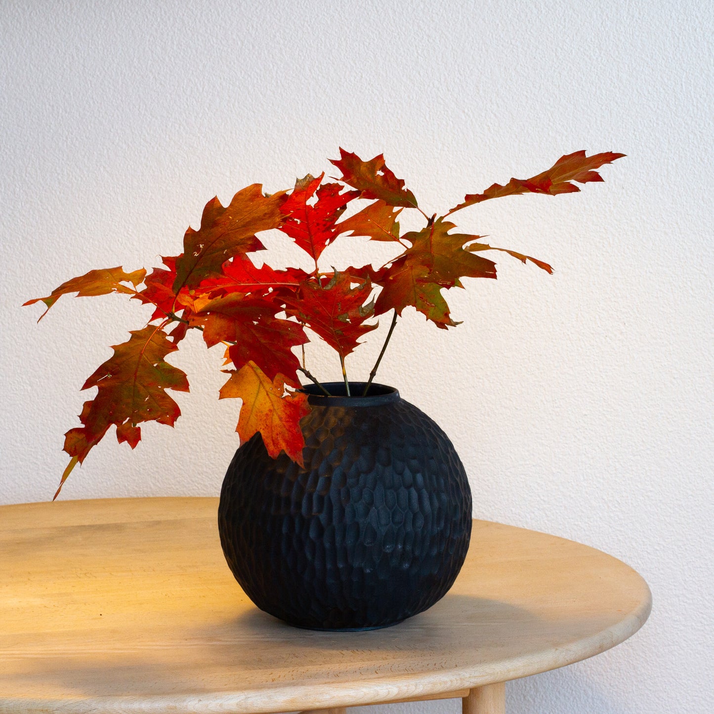 Handmade Carved Moon Vase