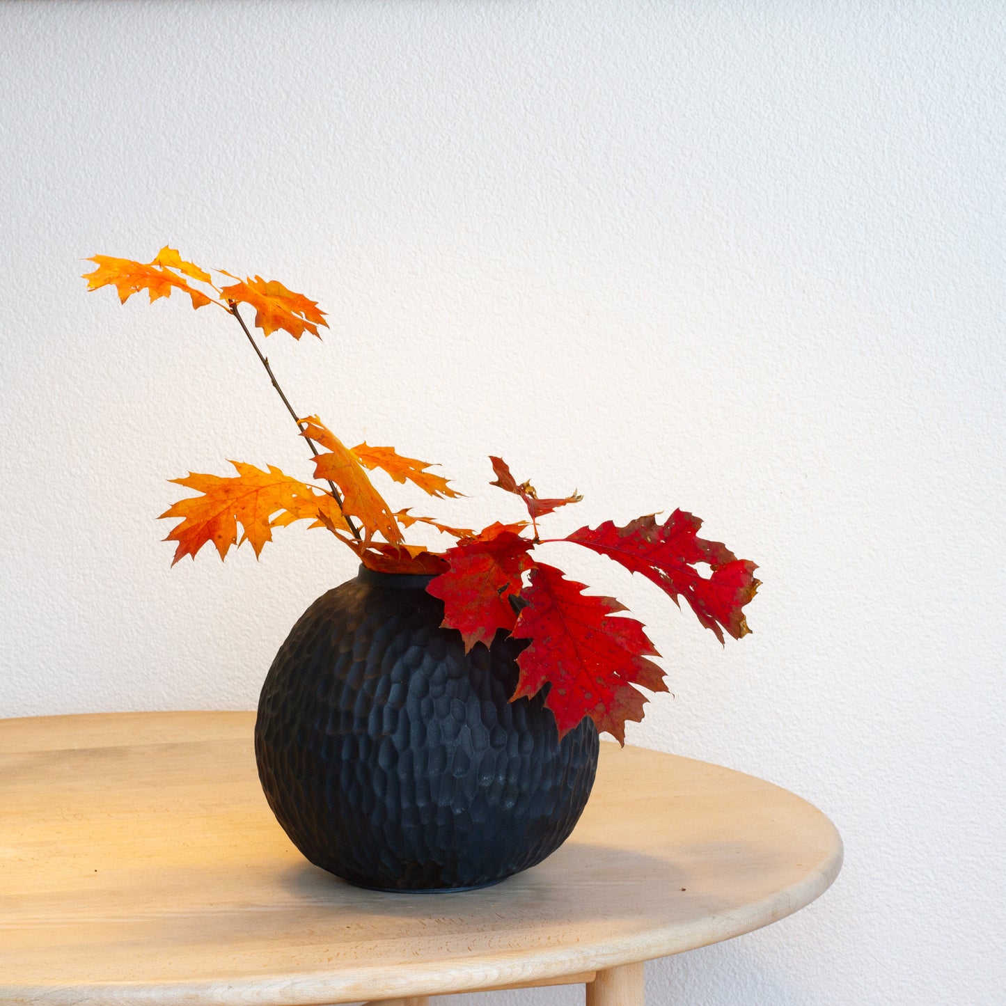 Handmade Carved Moon Vase
