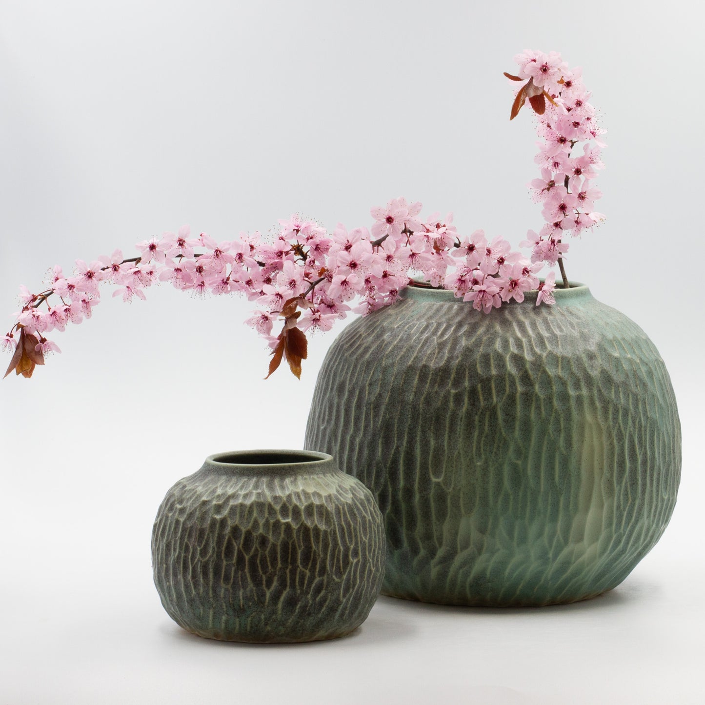 Handmade Carved Moon Vase