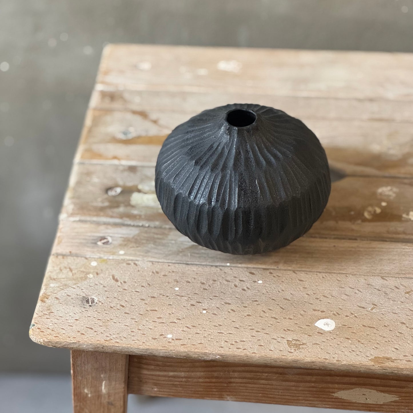 Handmade Carved Vase