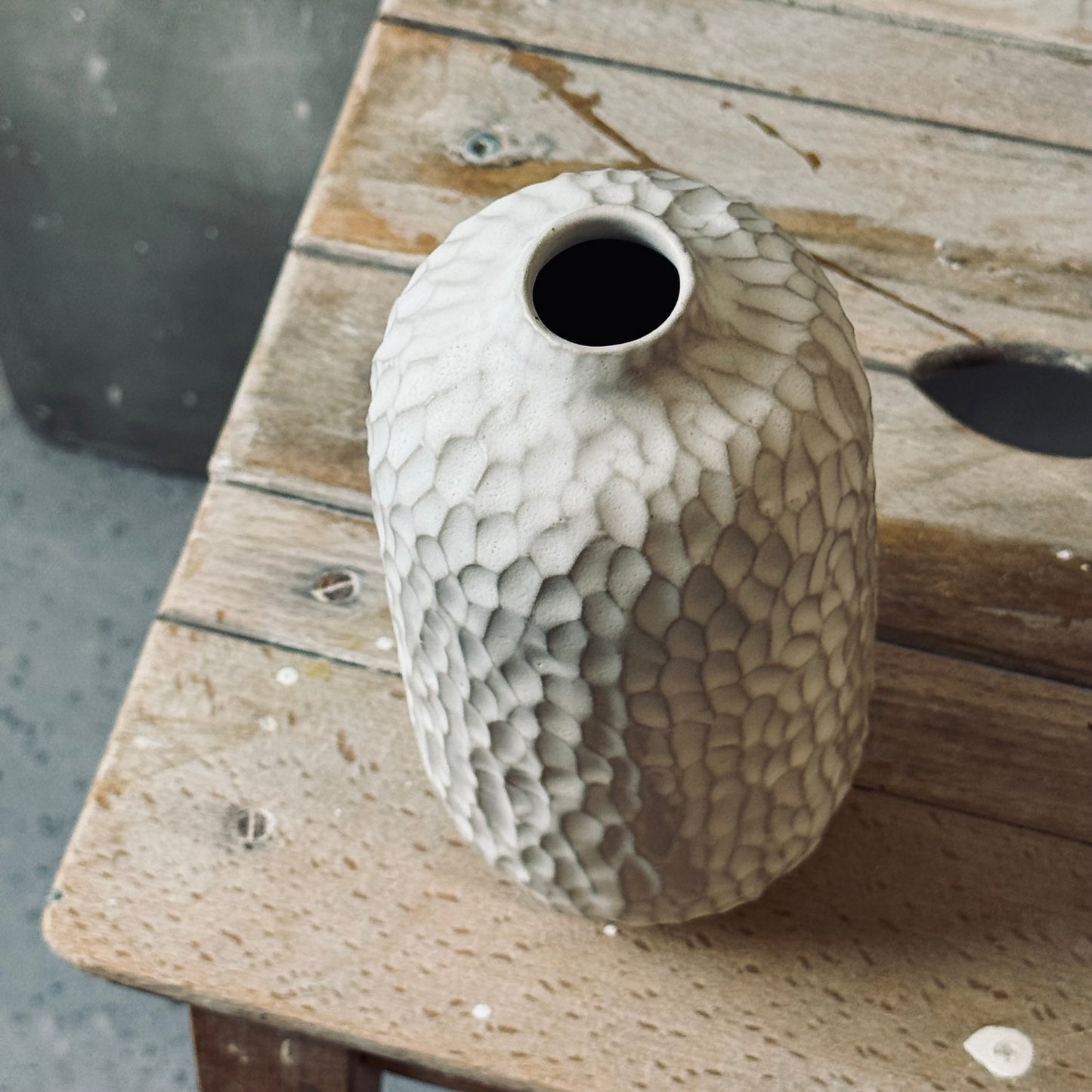 Handmade Carved vase