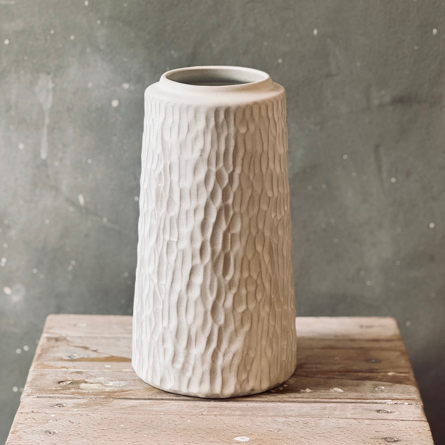 Handmade Carved Vase