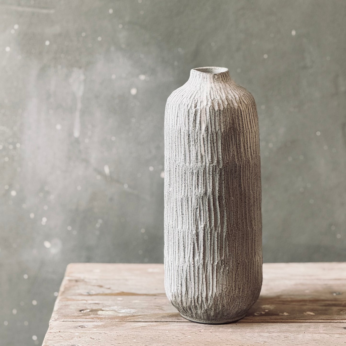 Handmade Carved Vase