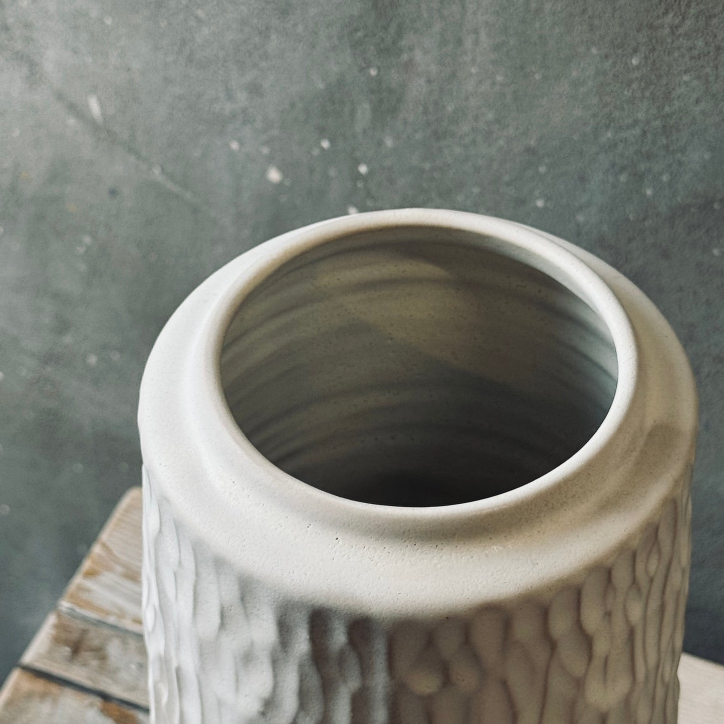 Handmade Carved Vase