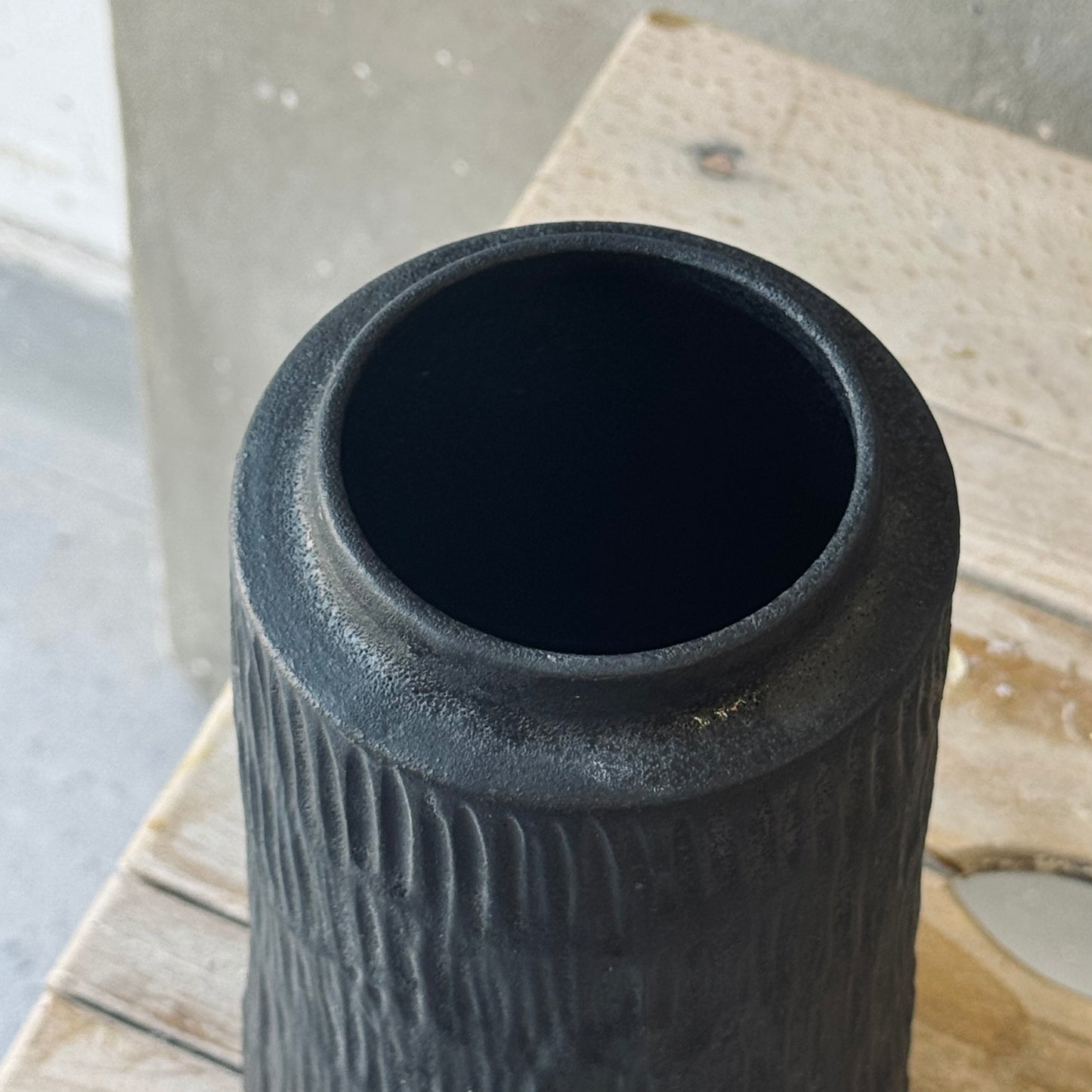 Handmade Carved Vase