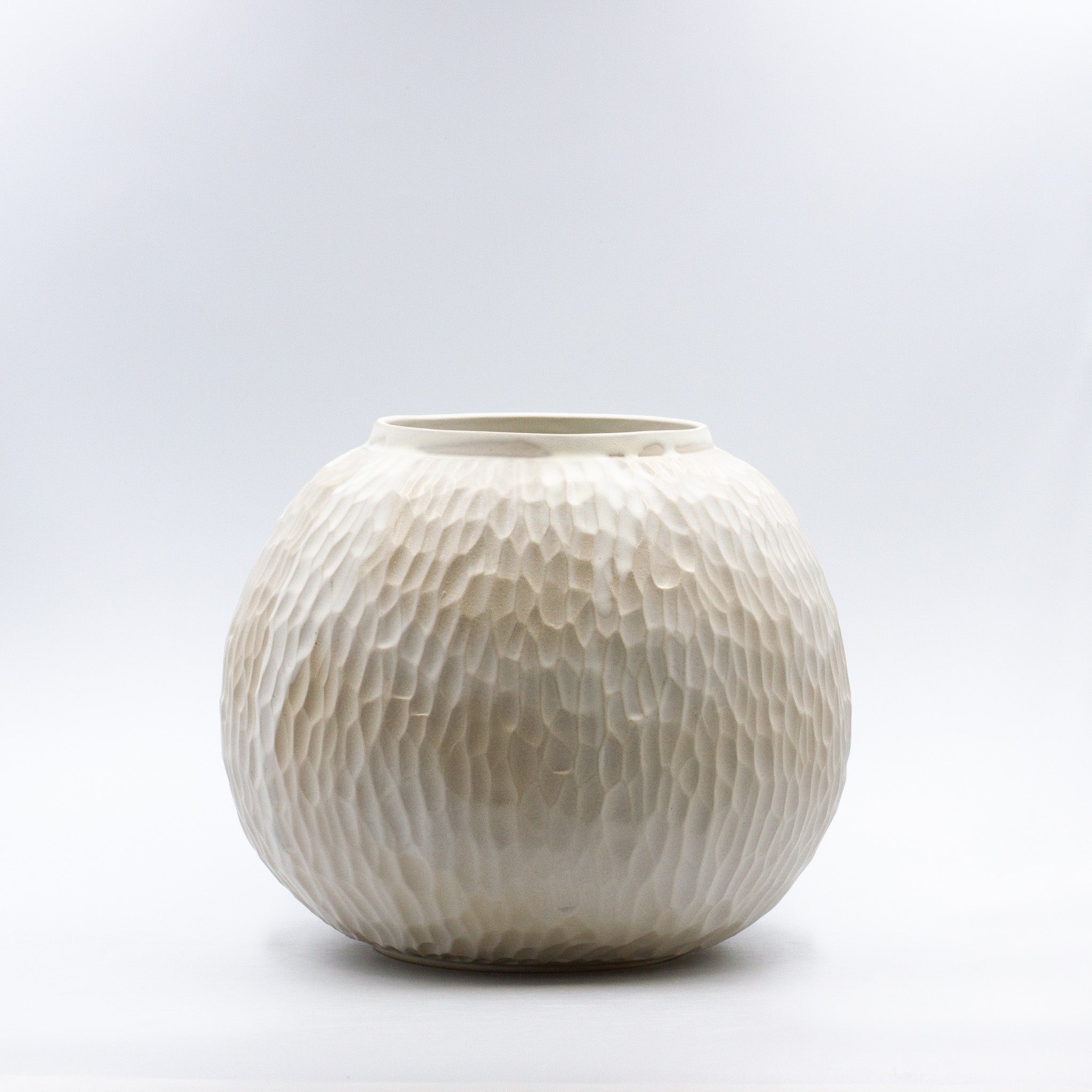 Handmade Carved Moon vase- Big