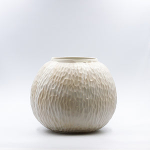 Handmade Carved Moon vase- Big