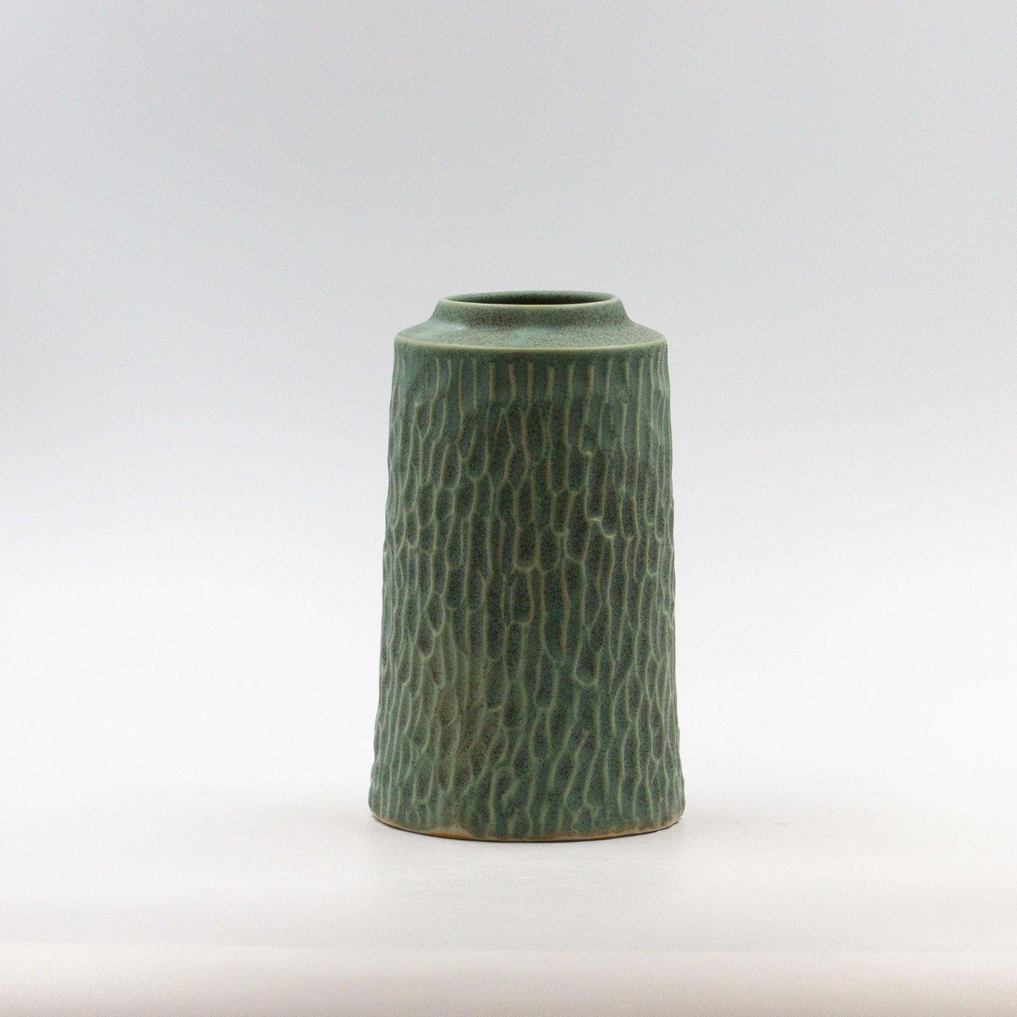 Yarn Vase carved